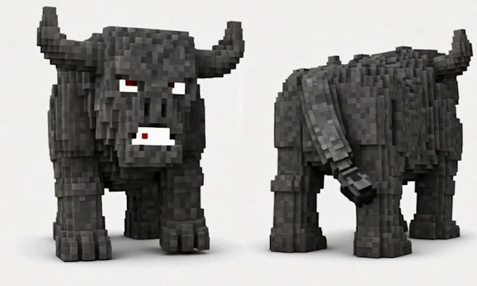 create custom minecraft blockbench models, mobs, items and animations