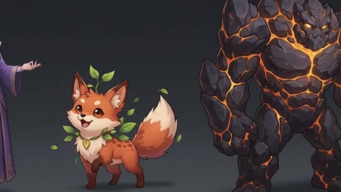 do 3d character modeling, rigging and animate 2d game characters using spine 2d