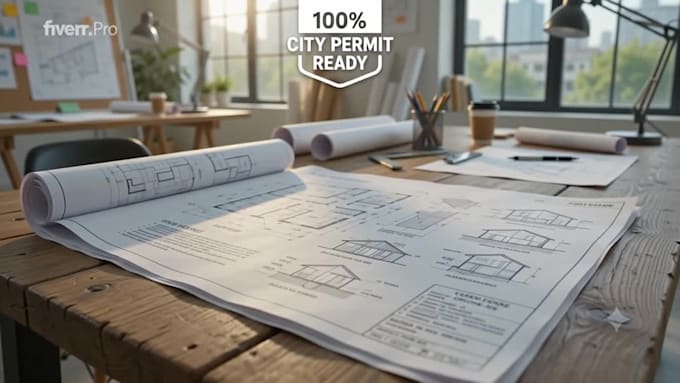 create architectural diagrams, adu presentation sets and portfolio 2d floor plan