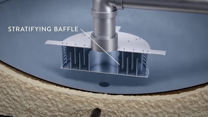 create 3d industrial product animation heat pump mechanical engineering video
