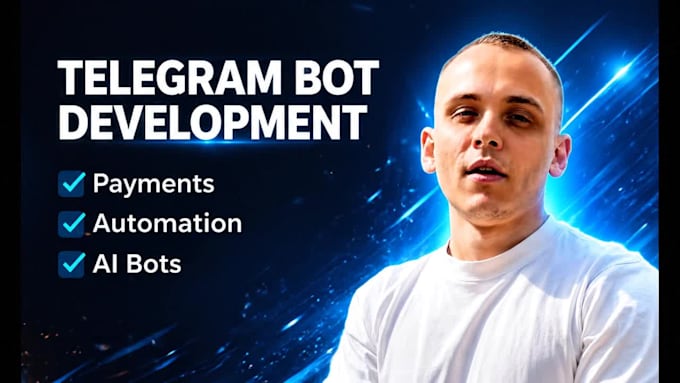develop a custom telegram bot using python