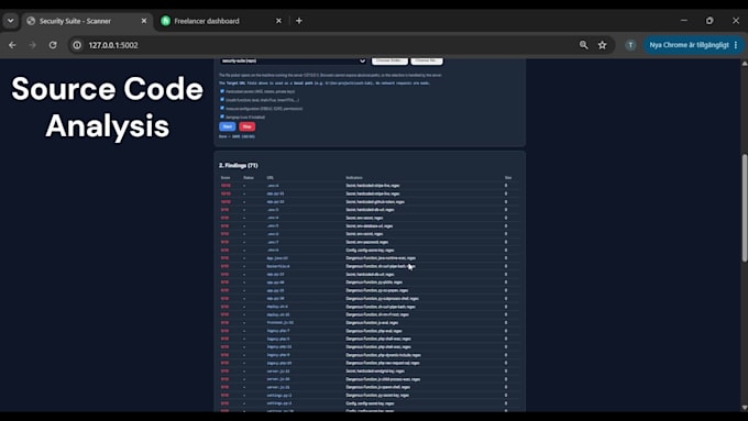 do a source code security audit and fix vulnerabilities in your app