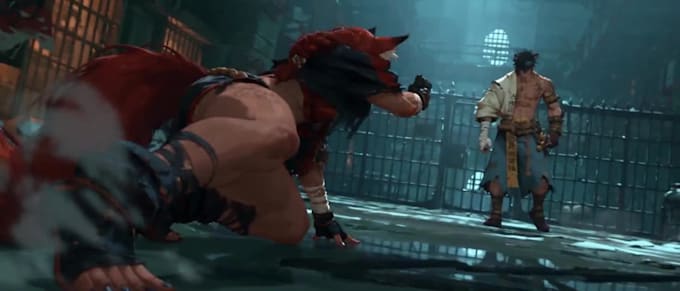create cinematic ai anime fight scene and action sequence