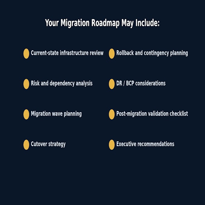 make professional data center relocation and migration plan