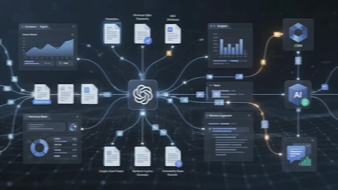 custom ai agents, ai automation, chatbots, and llm apps
