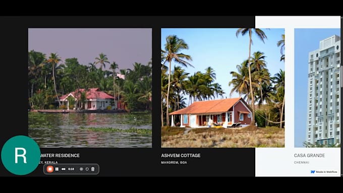 design and build a responsive webflow site