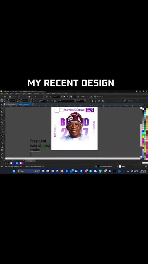 design graphics and write content