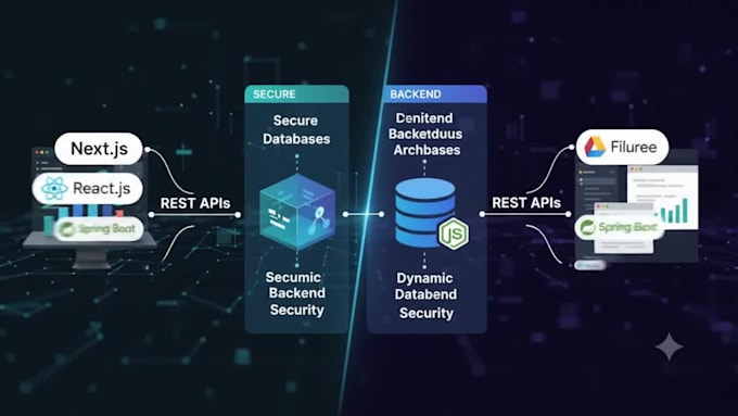 develop java full stack web applications