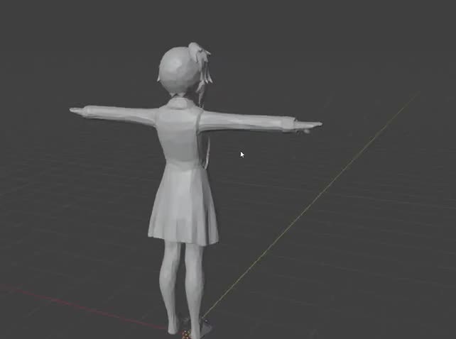 create a 3d gameready lowpoly model