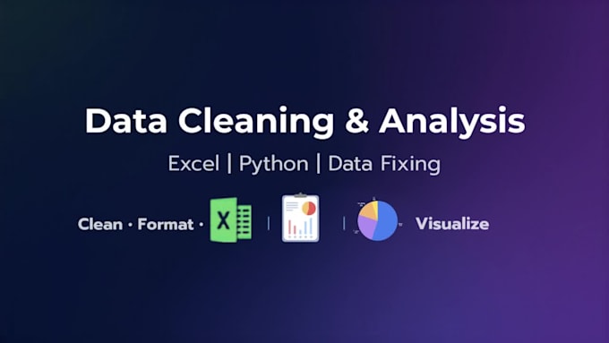 clean, process and analyze your data using python and excel