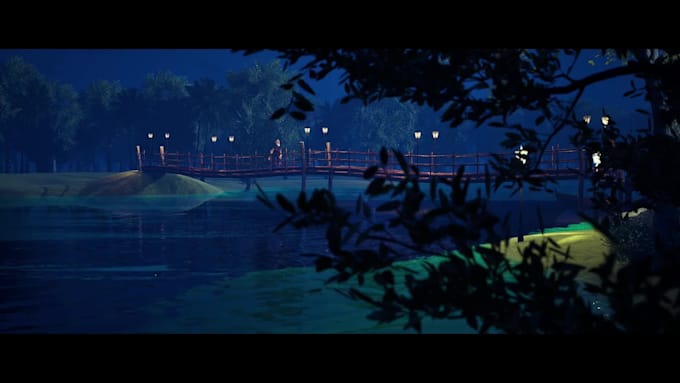 create stylized cinematic environments in unreal engine