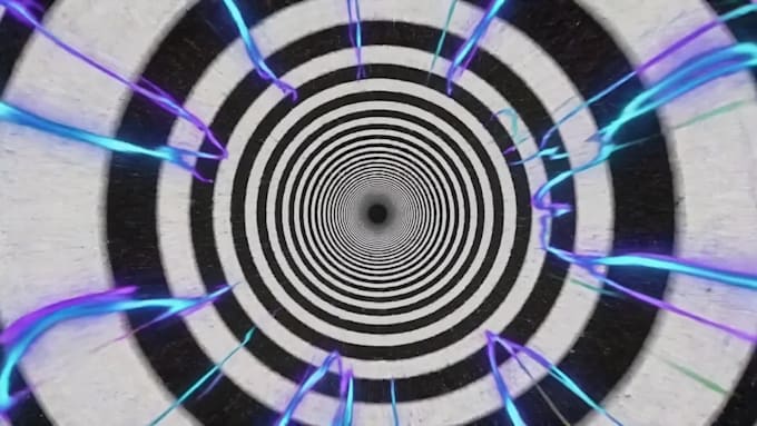 create an amazing psychedelic trippy visual music video