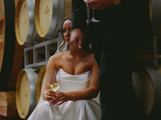 do cinematic wedding video editing