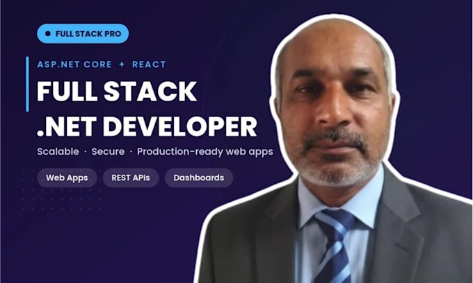 develop a full stack web application using asp net core and react