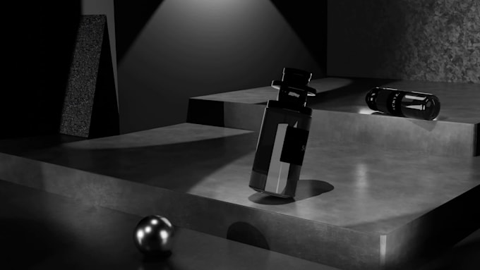 do 3d perfume bottle modelling