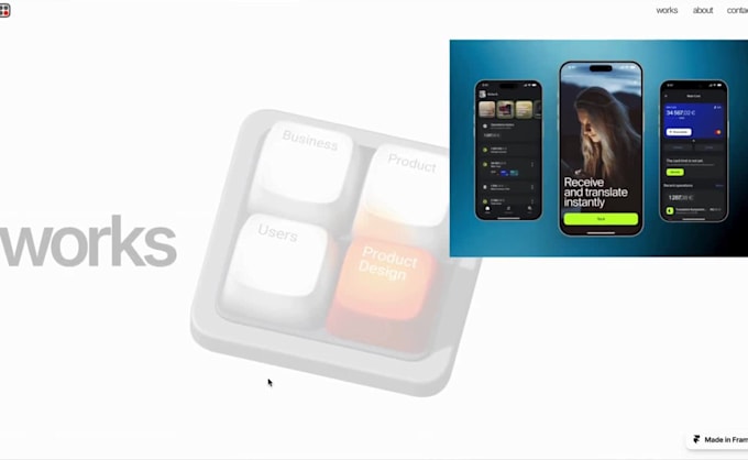 interactive 3d storytelling animated webflow website react js animation three js