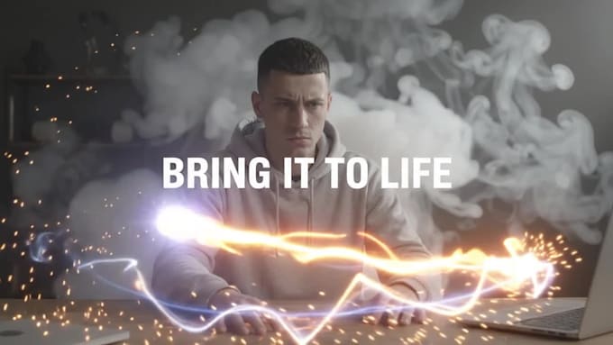 create custom cinematic vfx visual effects compositing edit videoanimated videos