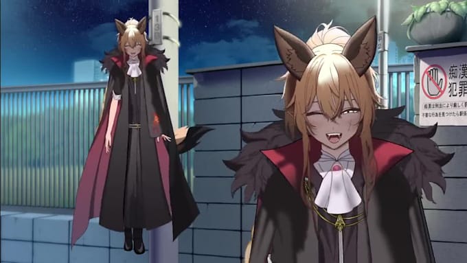 design live2d model live2d commission vtuber streaming avatar in vtuber studio