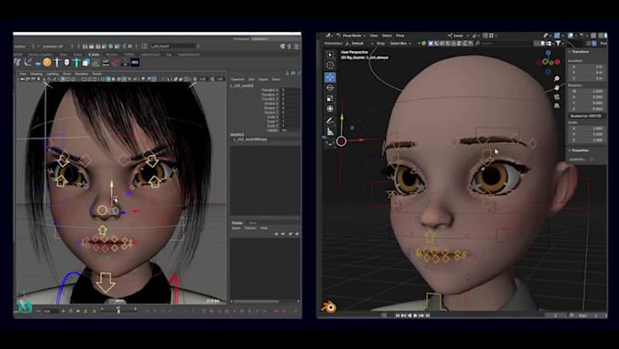 auto rig pro face rig,control rig,face tracking,52 arkit blendshape,rokoko mocap