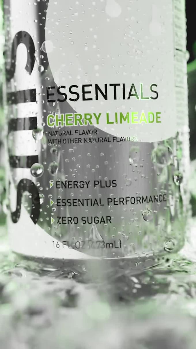 3d soda can animation 3d beverages 3d water simulation energy can motion graphic