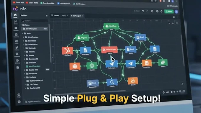 provide 2500 ready made n8n workflow templates for automation