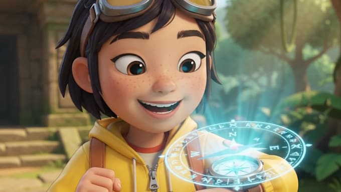 create cinematic childrens book trailer and book promo video