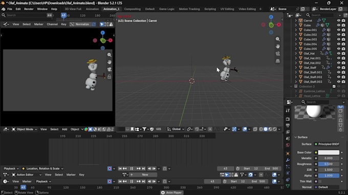 build a game ready rig with custom rig controls in blender