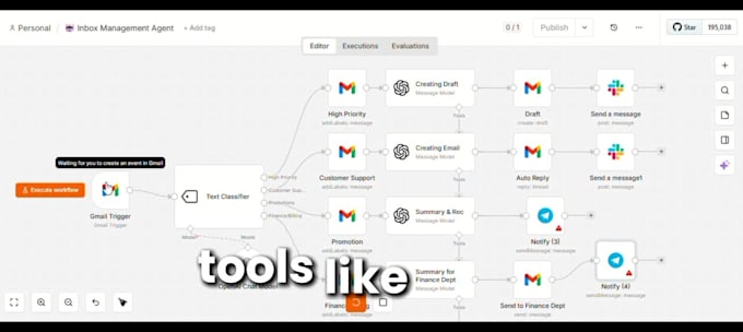 build n8n ai automation ,CRM automation, task automation
