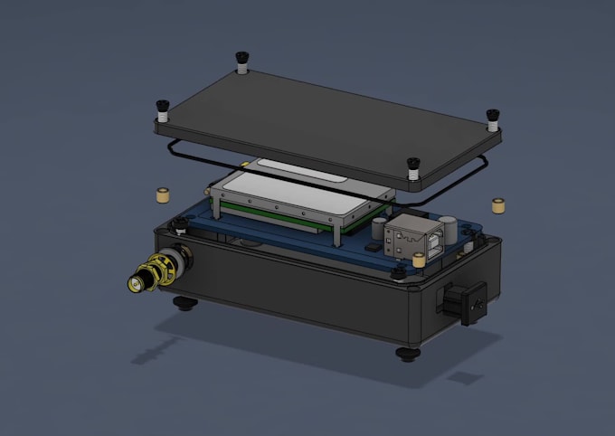 create 3d cad designs for echanical and aerospace parts