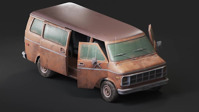 model gameready props or vehicle