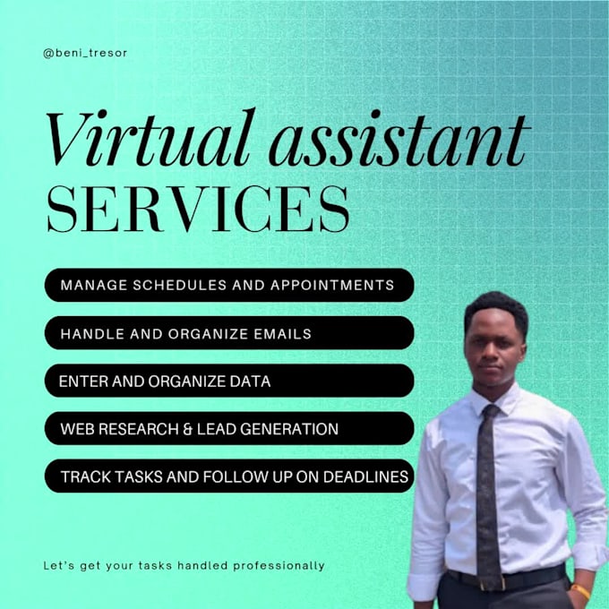 be your trusted virtual assistant to save your time