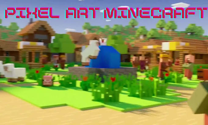 Créez des personnages et des scènes en pixel art minecraft personnalisés