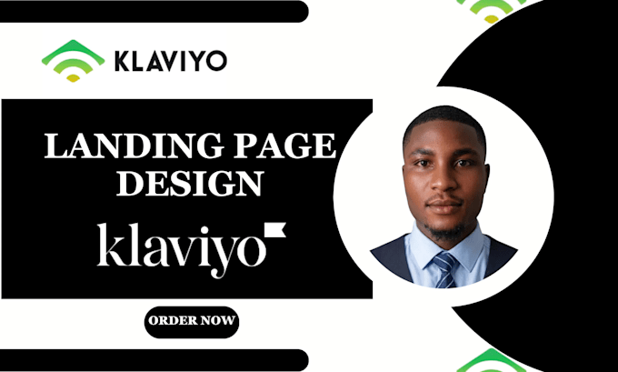 design landing page using klaviyo