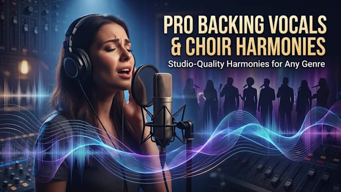 record pro backing vocals and choir harmonies