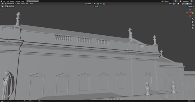 create custom 3d print ready building and landmark models