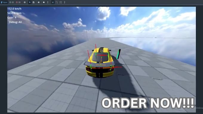 develop a 3d game prototype in godot 4 with custom gameplay systems and mechanic