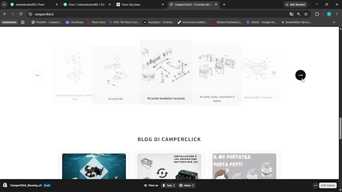 customize redesign and fix shopify store