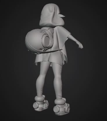 model custom 3d character