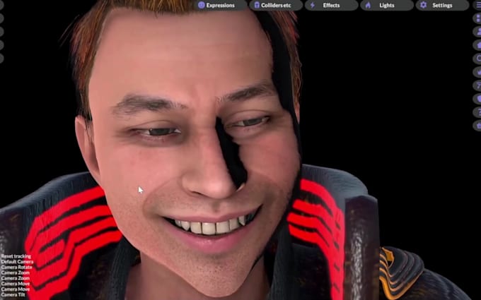 create custom 3d vtuber vrm avatar rigging with vrm vseeface warudo streaming