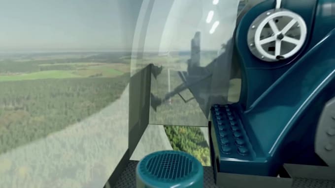 do 3d wind turbine animation, renewable energy industrial mechanical explainer