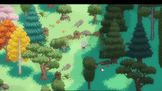 pixel art tileset tilemap top down tiles rpg maker game assets environment tile