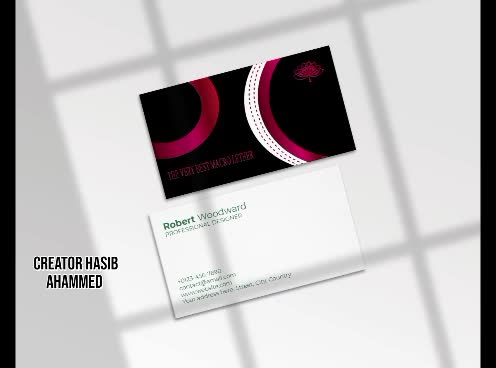 design business and visiting cards