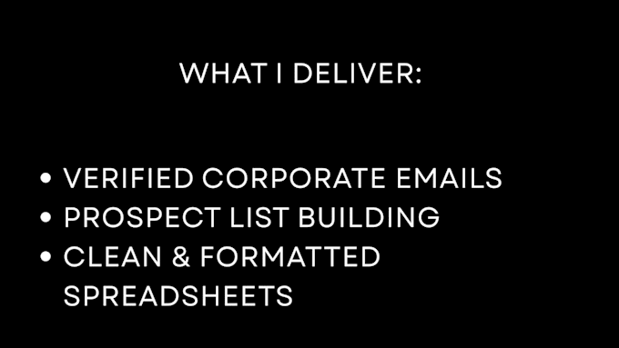 do b2b lead generation, web research, and data cleaning