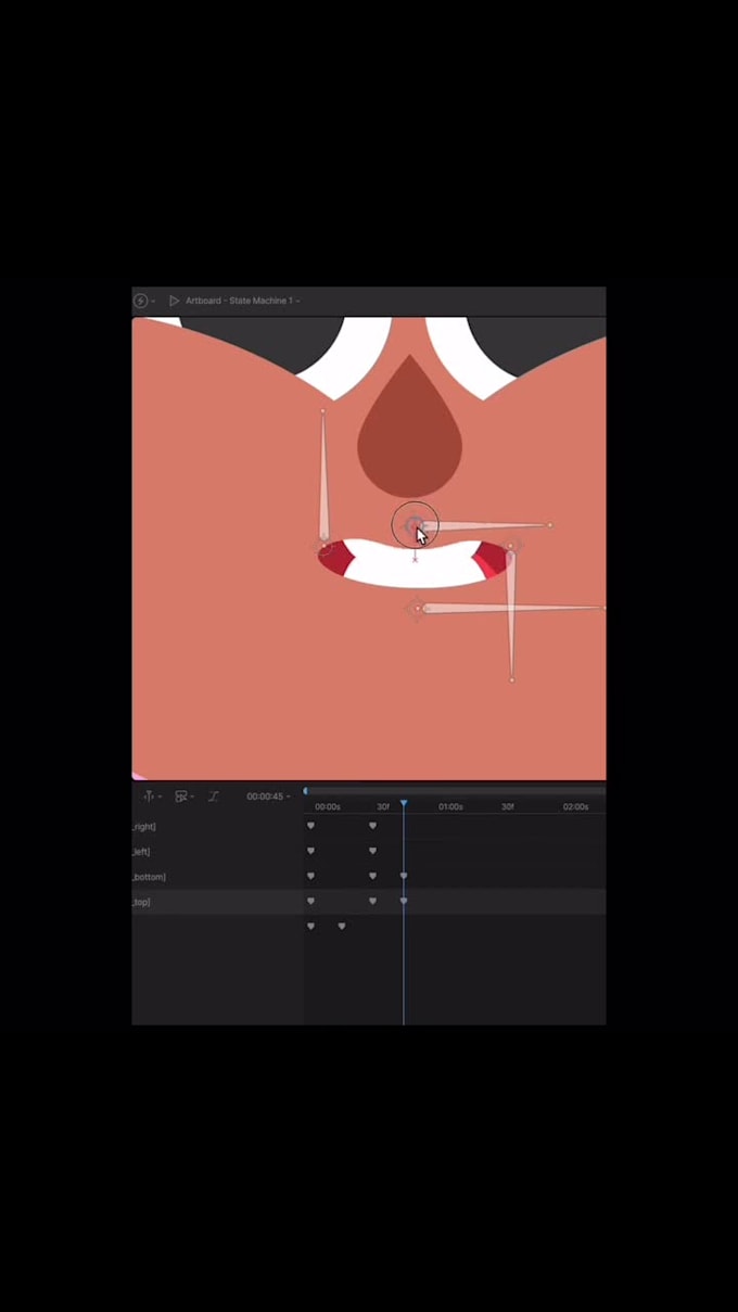 create lottie, rive, web animation