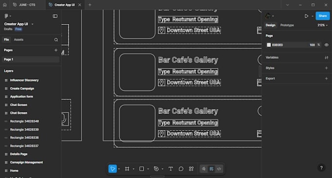 create mobile application design