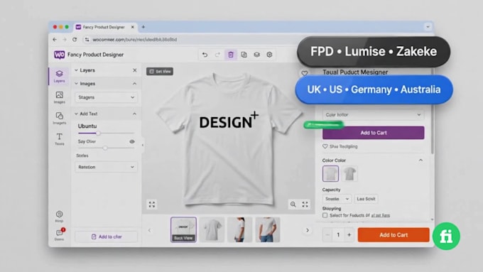 set up a product customizer on your woocommerce or wordpress store