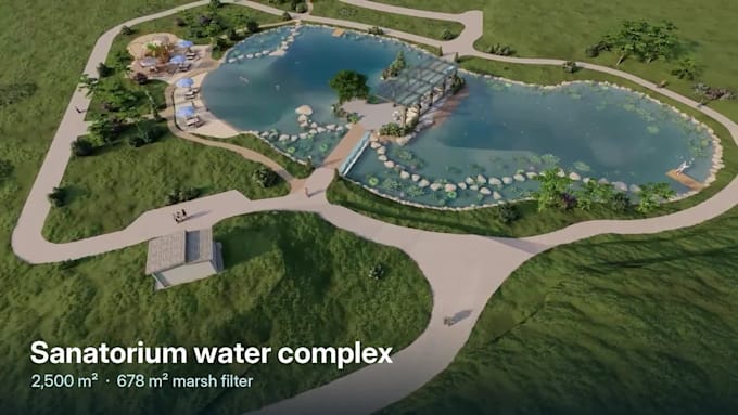 design your pond, natural pool or water feature in 3d