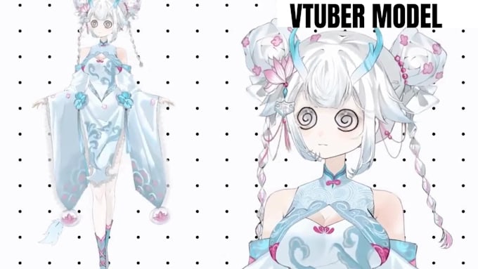 design live2d vtuber model nsfw 2d vtuber model vtuber rigging vtuber commission