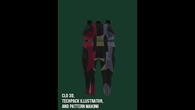 make clothing pattern and tech pack for your garment