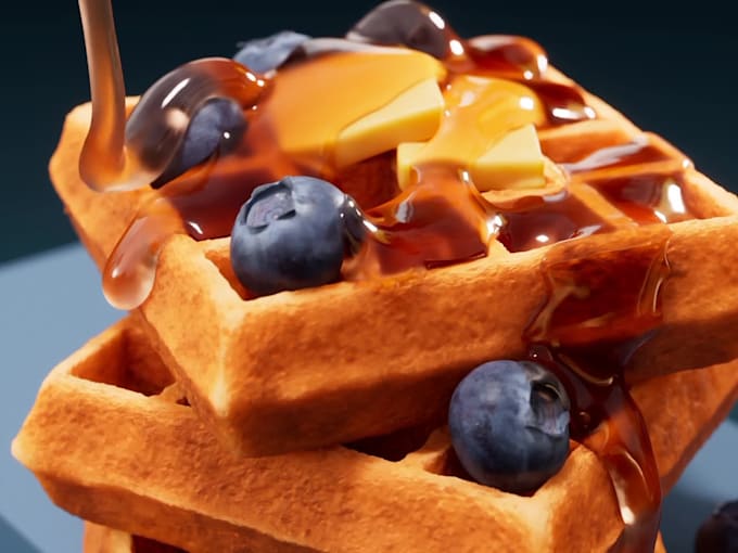create realistic cgi food animation chocolate bar 3d chocolate animation